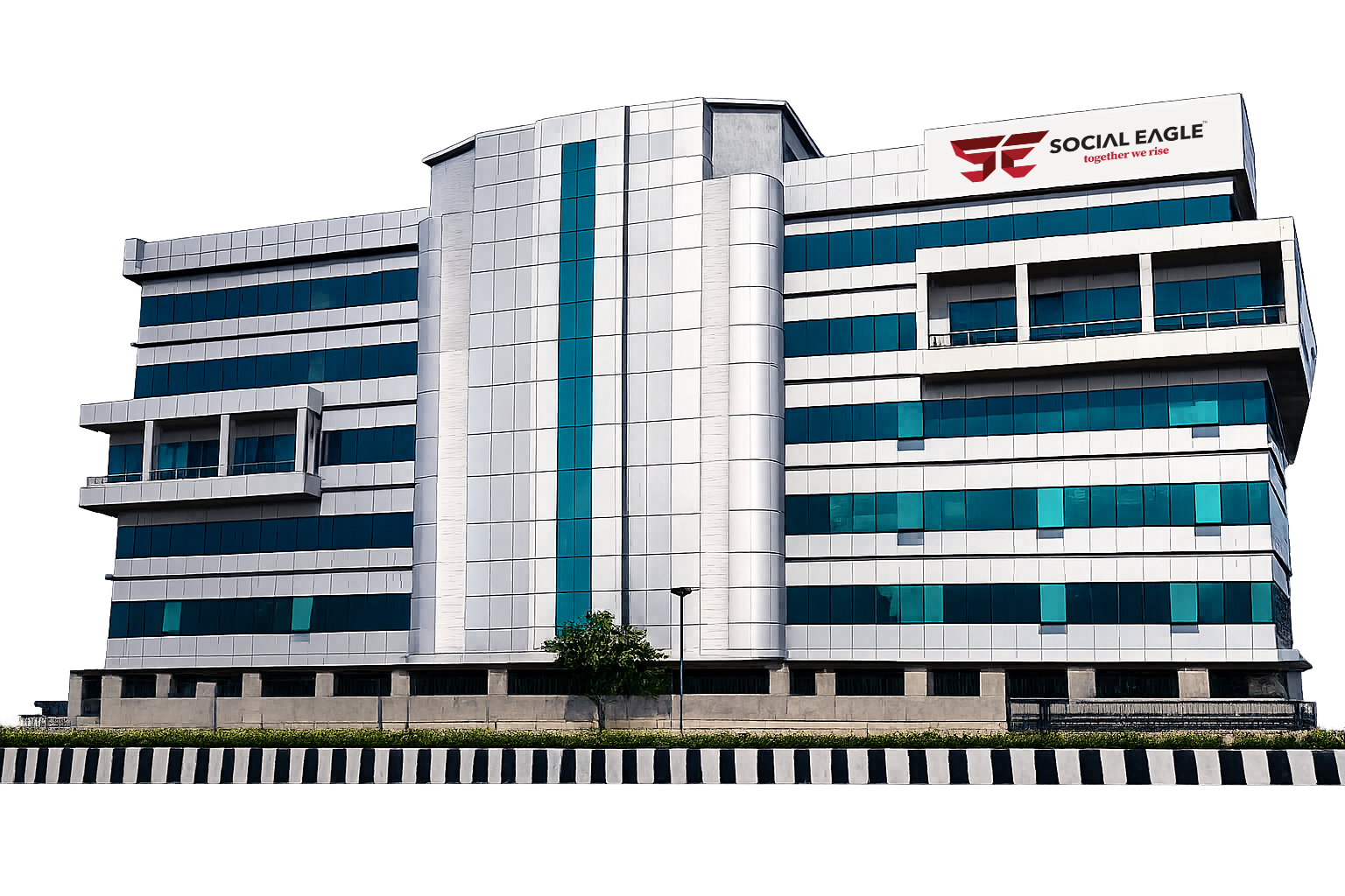 The Social Eagle office in Navalur, Chennai.